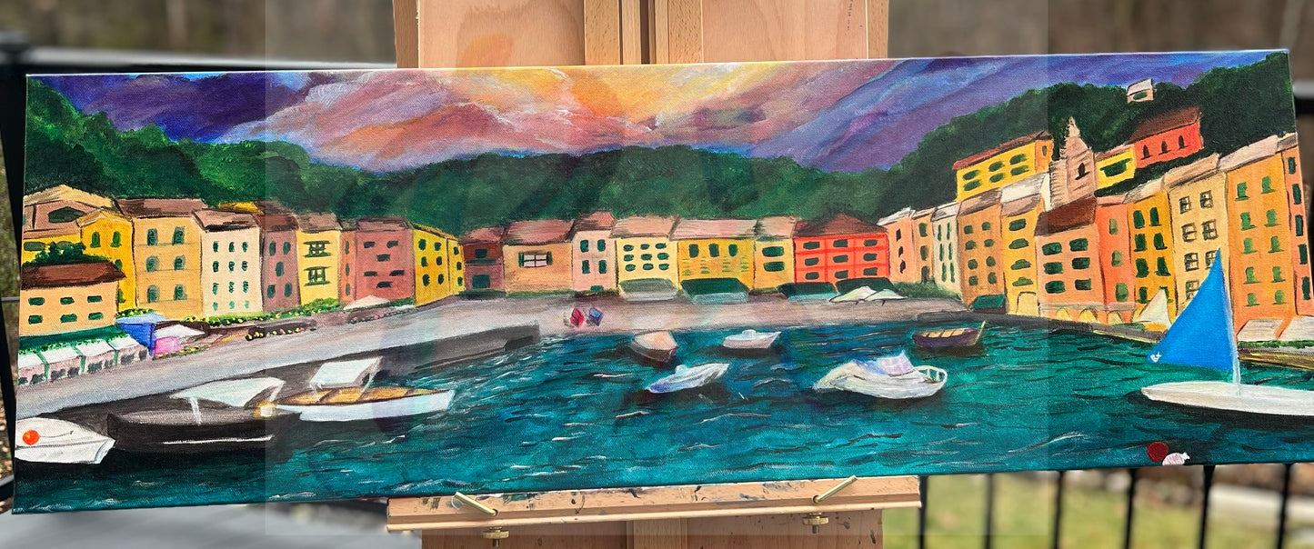 Explore Portofino (Acrylic Original)