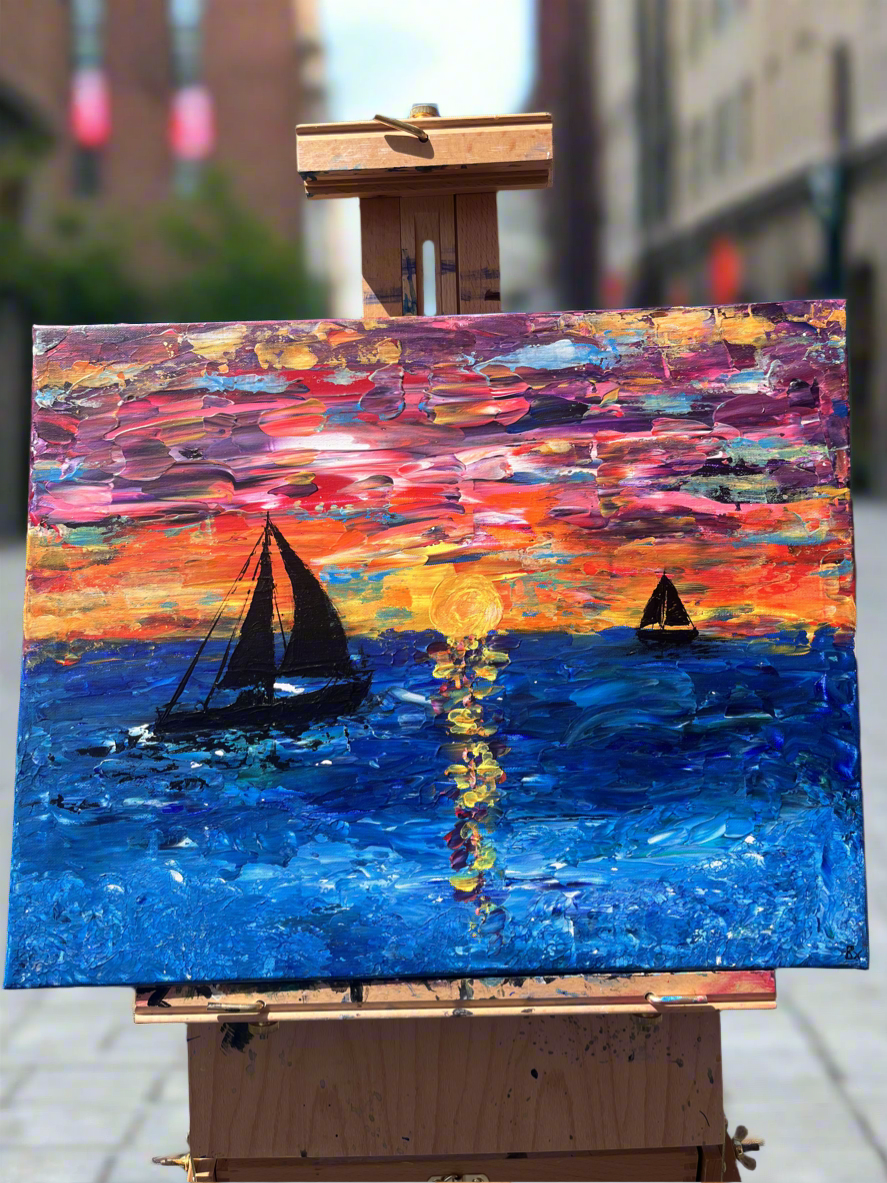 Sailaway (Acrylic Original)
