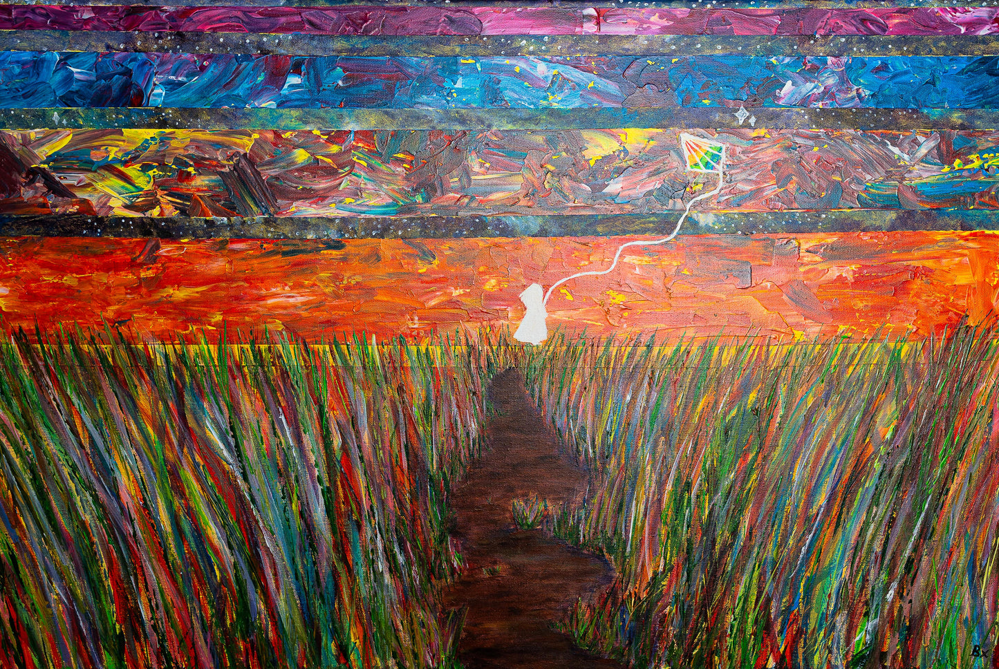 Colour the World (Acrylic Original)