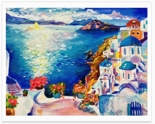 Serene Greece (Print)